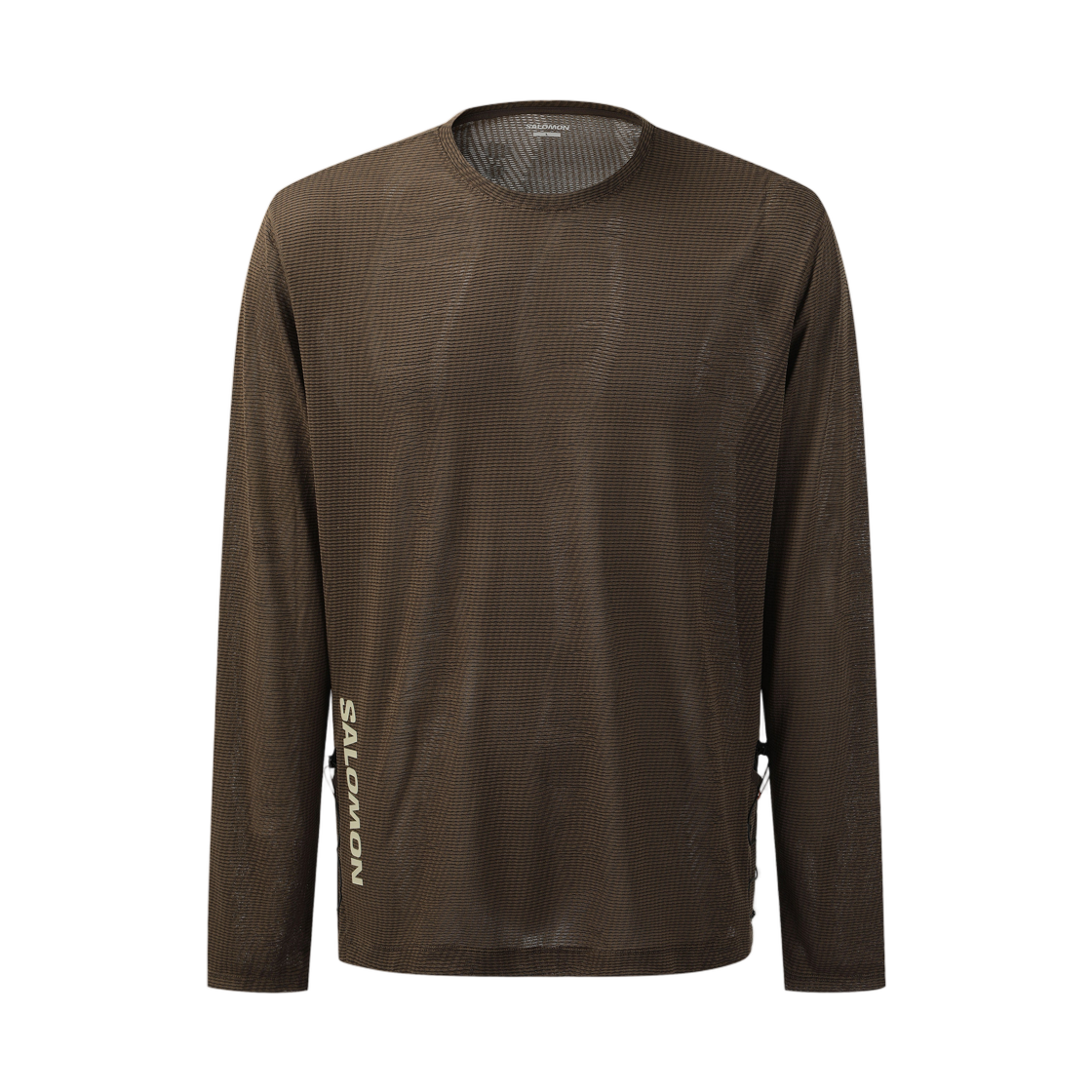 LD0416400 Salomon UNI Steamflow Long Sleeve Dark Brown