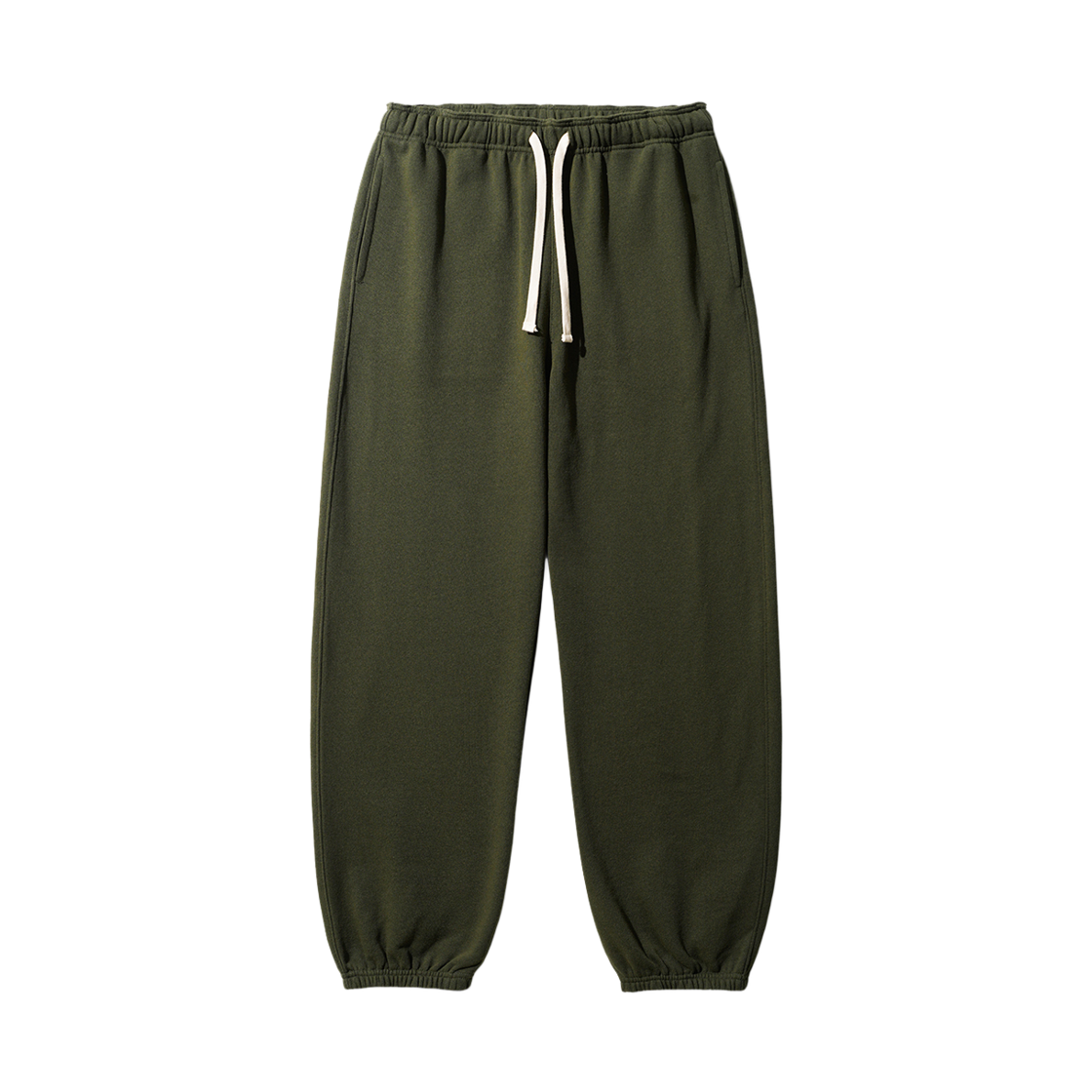 KJLP1562_khaki_29 FP142 Heavy Wide Jogger Sweatpants Khaki KJLP1562