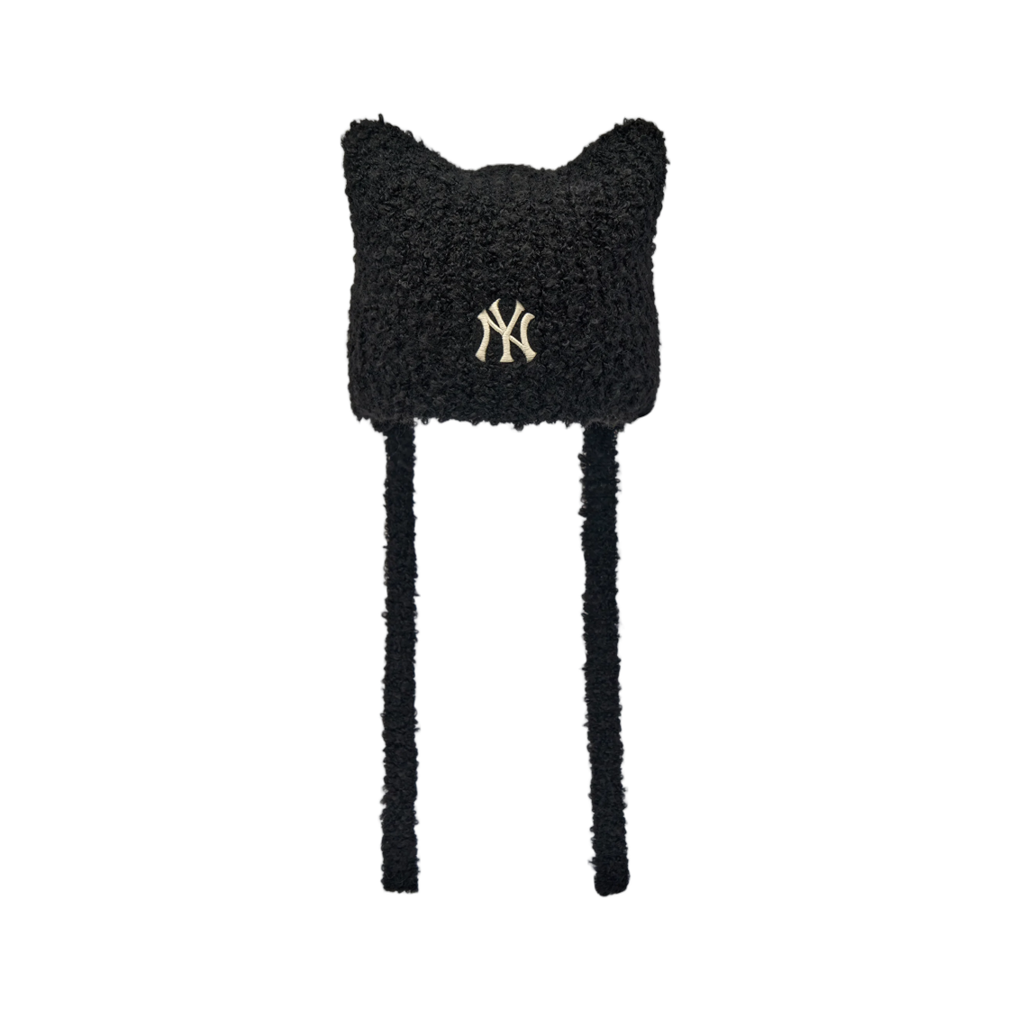 3ABNV0766-50BKS MLB Meowing Earflap Beanie New York Yankees Black