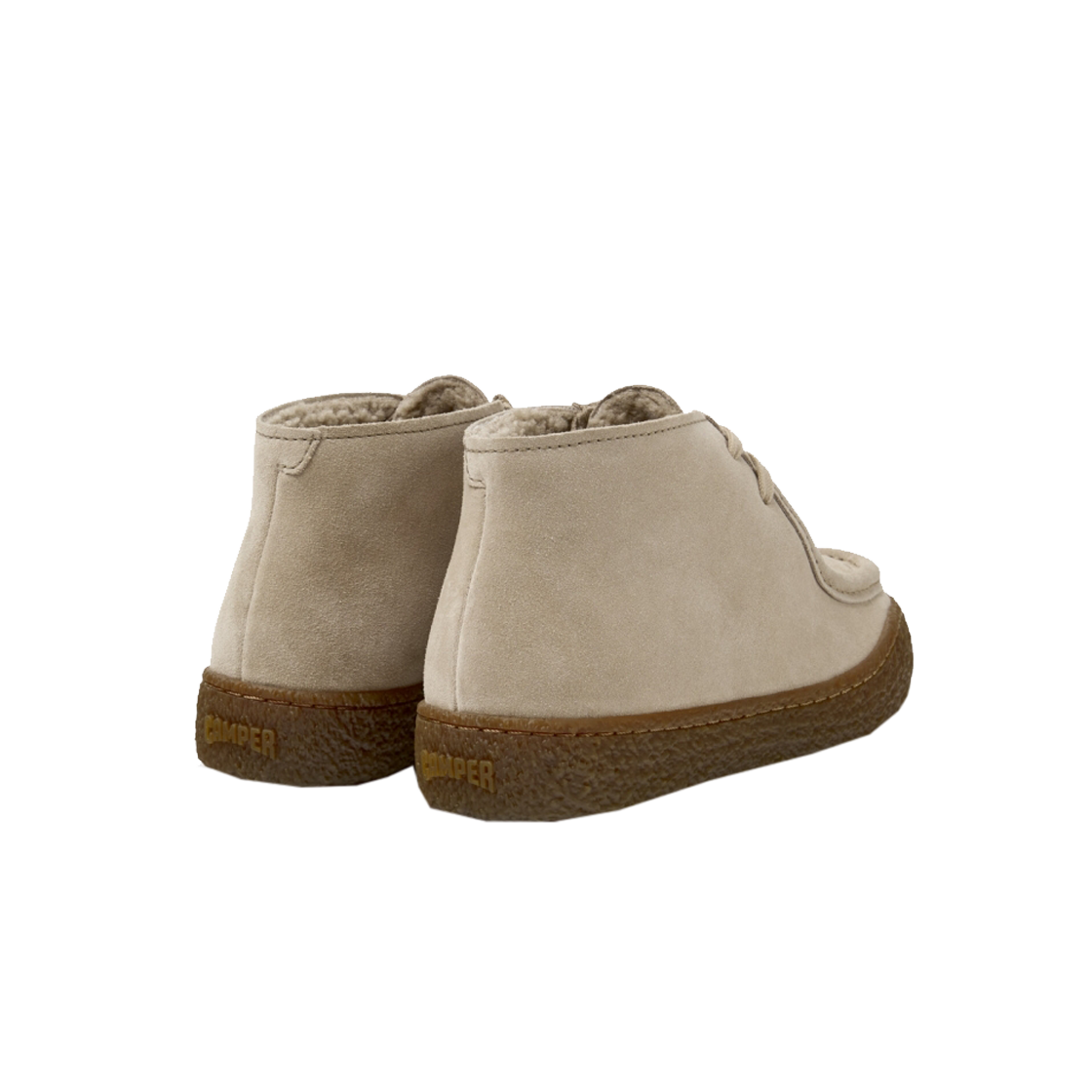 캠퍼 여성 페우 떼레노 앵클부츠 베이지(Camper Woman Peu Terreno Boots Beige) - 4