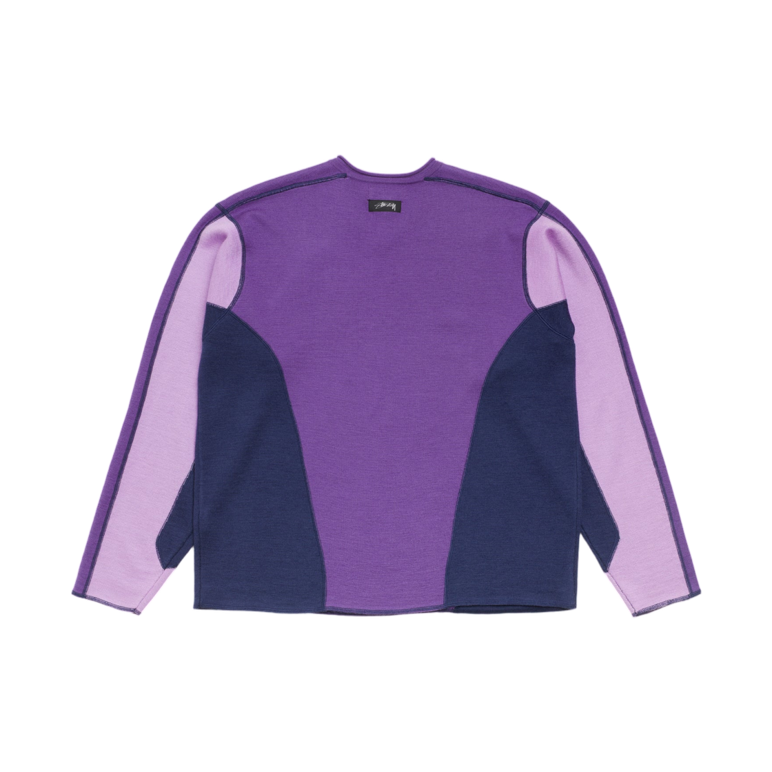 스투시 웨이브 니트 스웨터 라벤더(Stussy Wave Knit Sweater Lavender) - 2