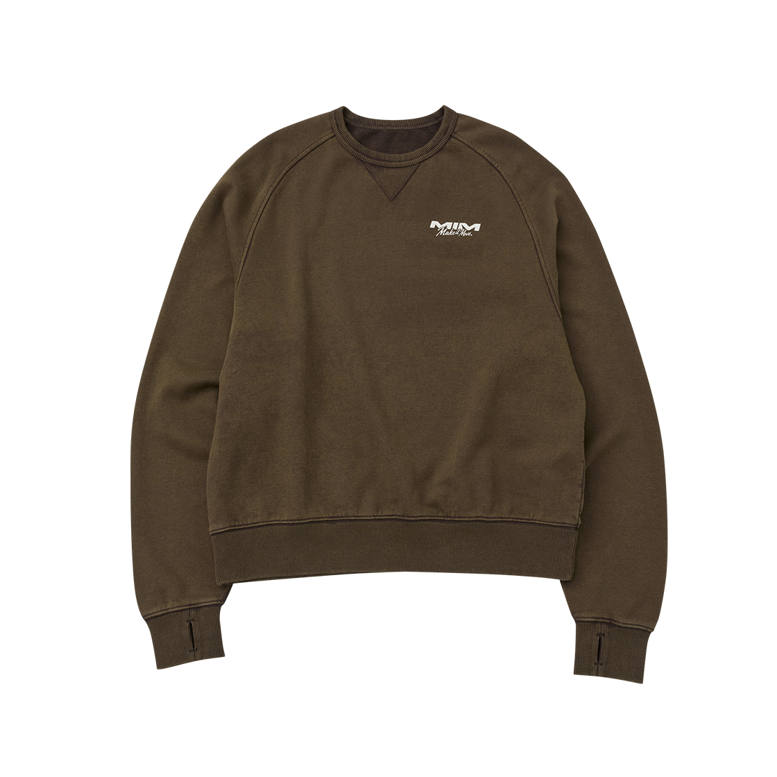O-WCMAL26Z84325 MIM Team Sweat Shirt_Brown