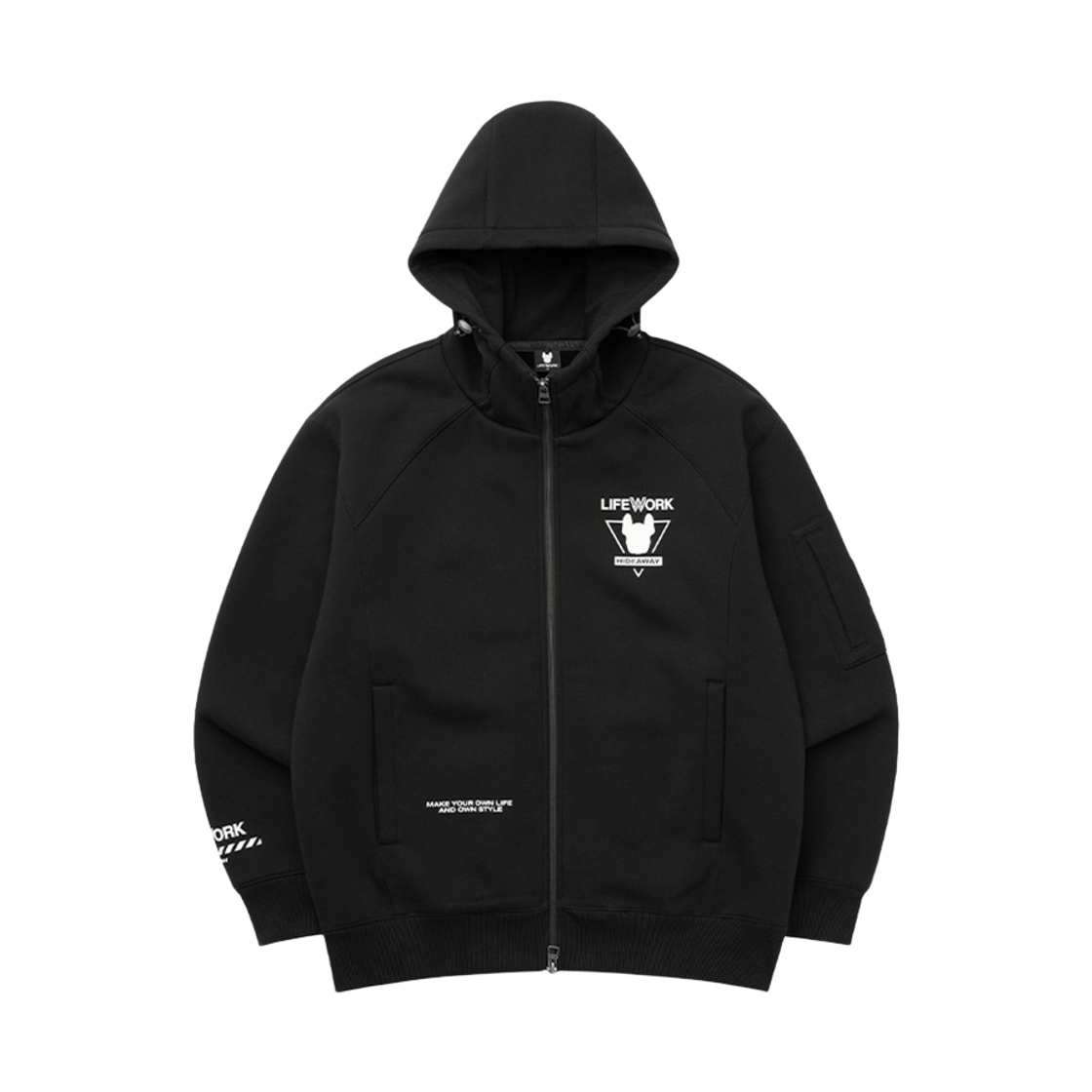 라이프워크 Lite 본딩 아크 라독 후드 집업_LW254ZT451(Lifework Lite Bonding Arc Radog Hoodie Zip-up_LW254ZT451)