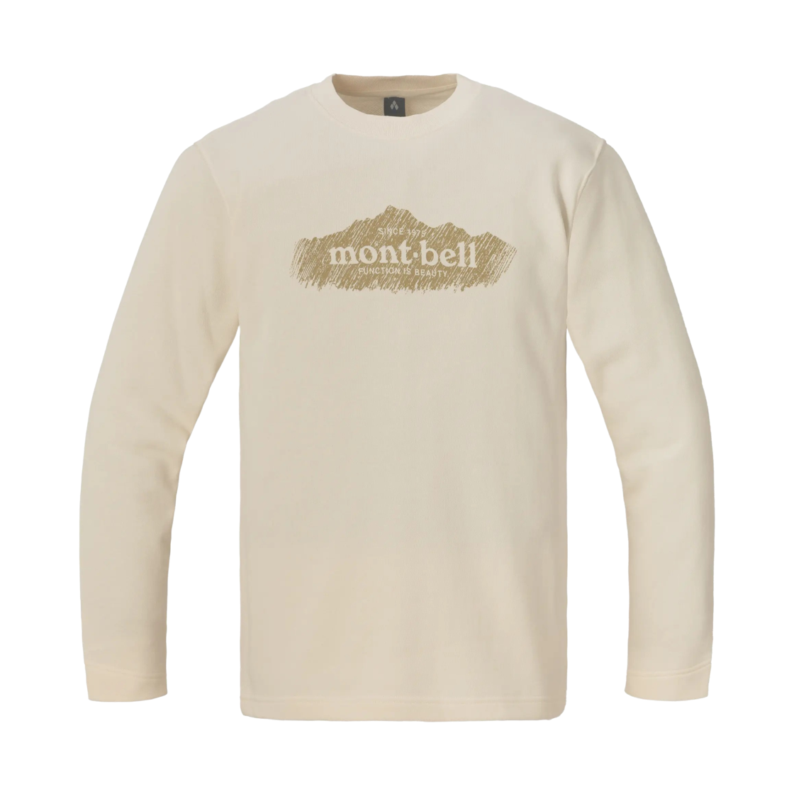 2304747 Montbell Cotton Lite Sweatshirt #2 Ivory