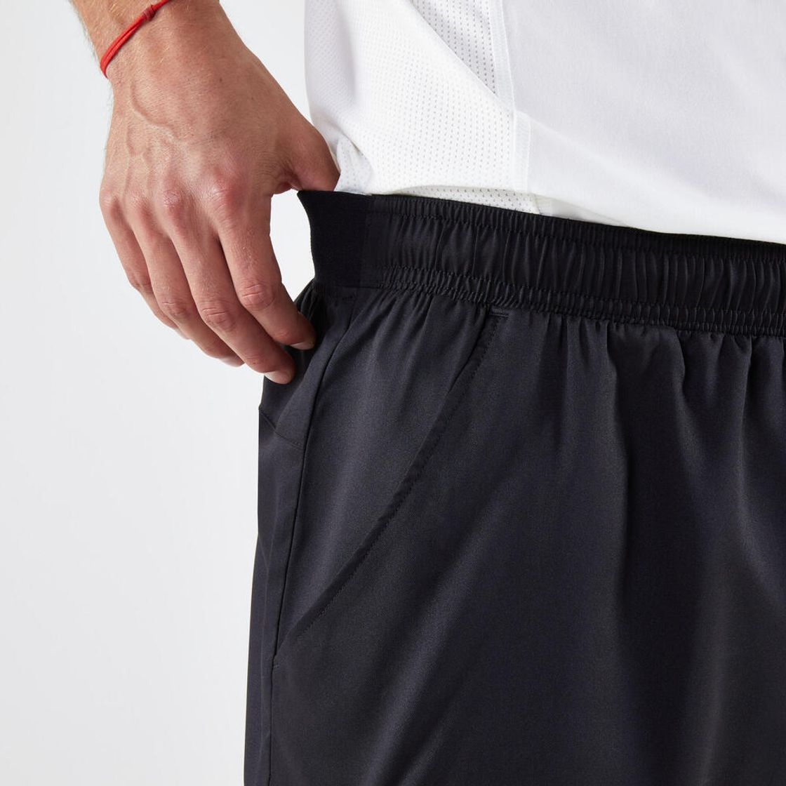 데카트론 남성 테니스 반바지 드라이 500 스모크 블랙(Decathlon Men's Tennis Shorts Dry 500 Smoke Black) - 4