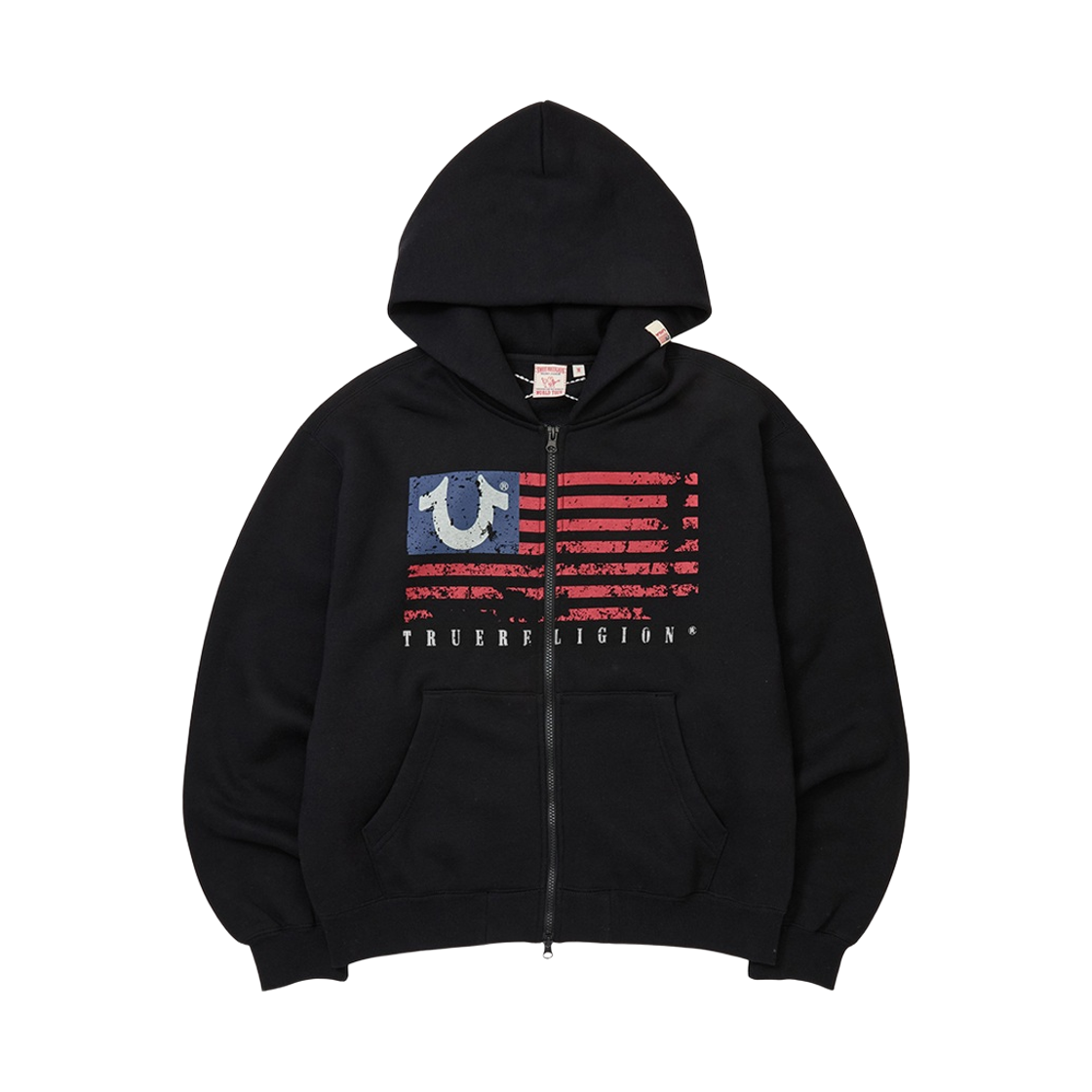트루릴리젼 글로리어스 후드집업 - 블랙(True Religion Glorious Zipup Hoodie - Black) - 1