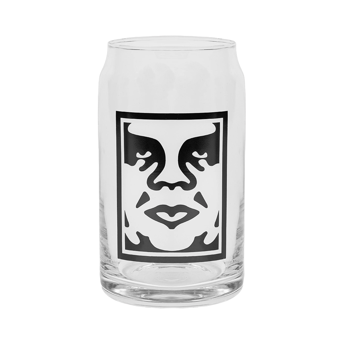 100040000 Obey Icon Drinking Glass Clear