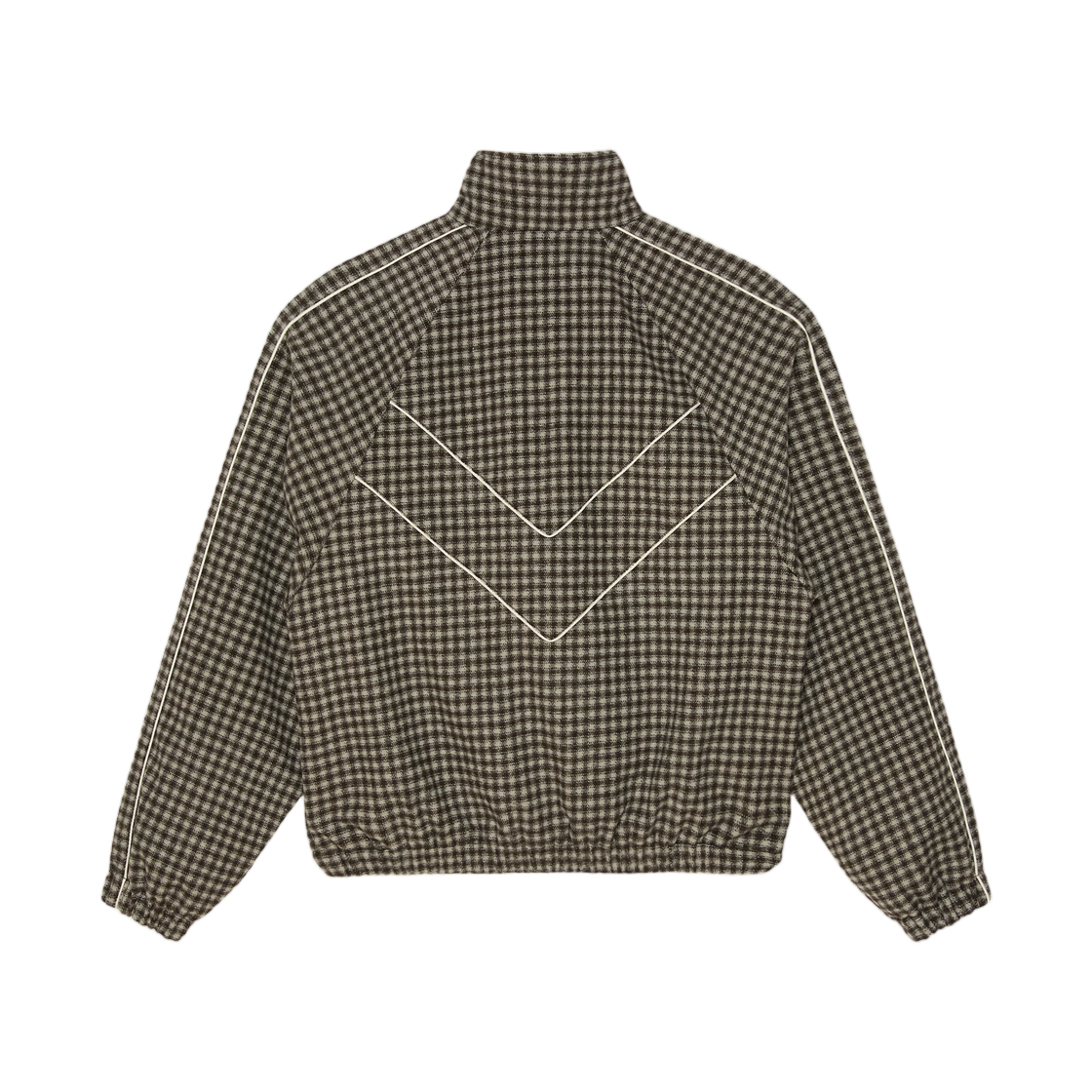오베이 레저 트레이닝 자켓 애비 스톤 플레이드(Obey Leisure Training Jacket Abbey Stone Plaid) - 2