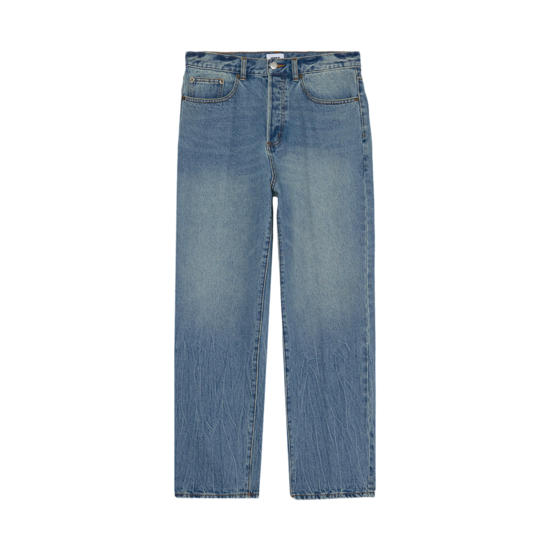 142010109 Obey Classic Baggy Denim Heavy Vintage Light Indigo