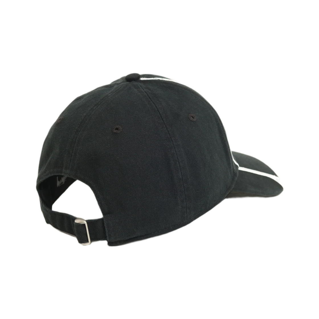 스투시 S 오발 캡 블랙(Stussy S Oval Cap Black) - 2
