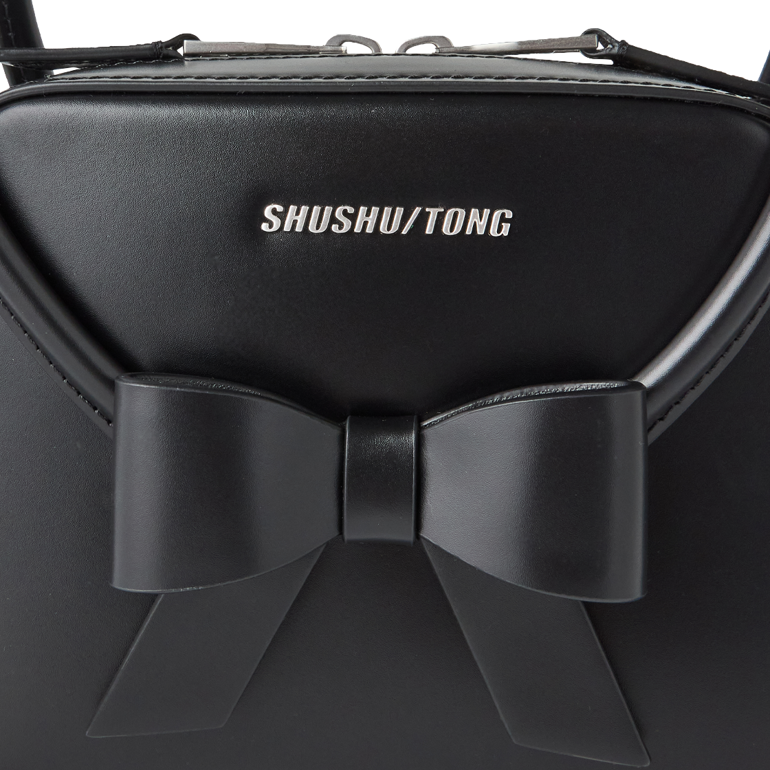 슈슈통 우먼 보우 노트 백 블랙 - 26FW(Shushu/Tong Women Bow Knot Bag Black - 26FW) - 4