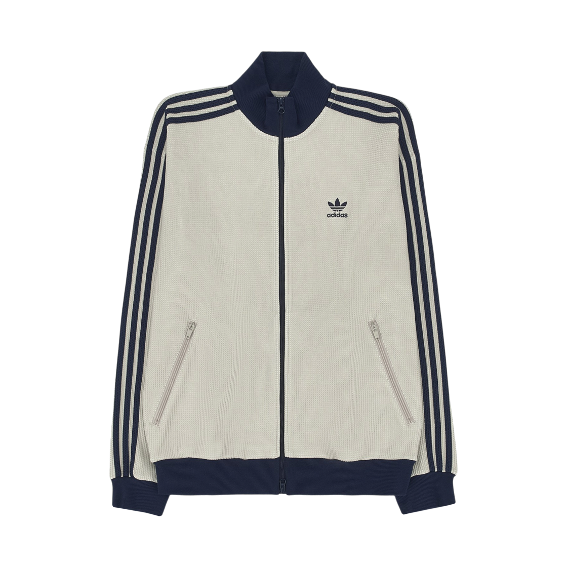 KC2618 Adidas Knit Track Top Beige - KR Sizing