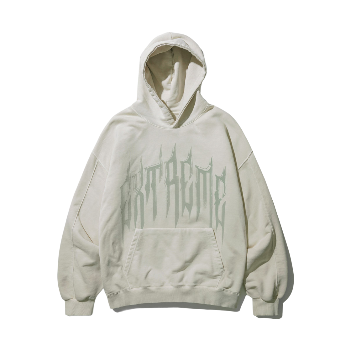 KMHD6729_Creamgray_291 EZKATON Thunder Pigment Hoodie Creamgray KMHD6729