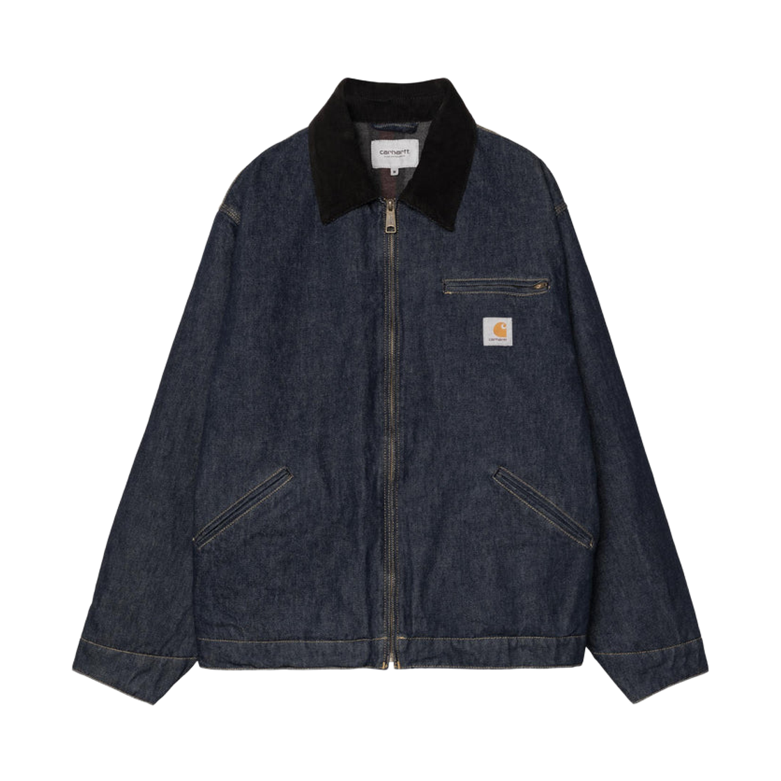 I037535-B89-02 Carhartt WIP OG Detroit Jacket Winter Blue Black