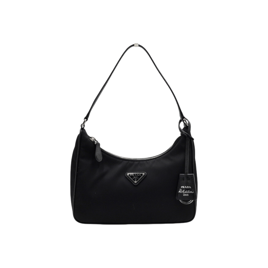 프라다 블랙 테수토 리에디션 리나일론 호보 토트백(Prada Tessuto ReEdition Nylon Hobo Tote Bag)