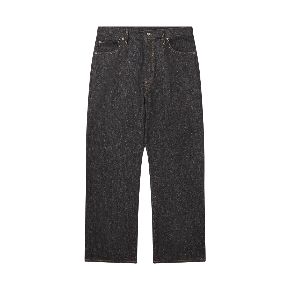 카르 코튼 실크 데님 팬츠 블랙 - 26FW(Cale Cotton Silk Denim Pants Black - 26FW)
