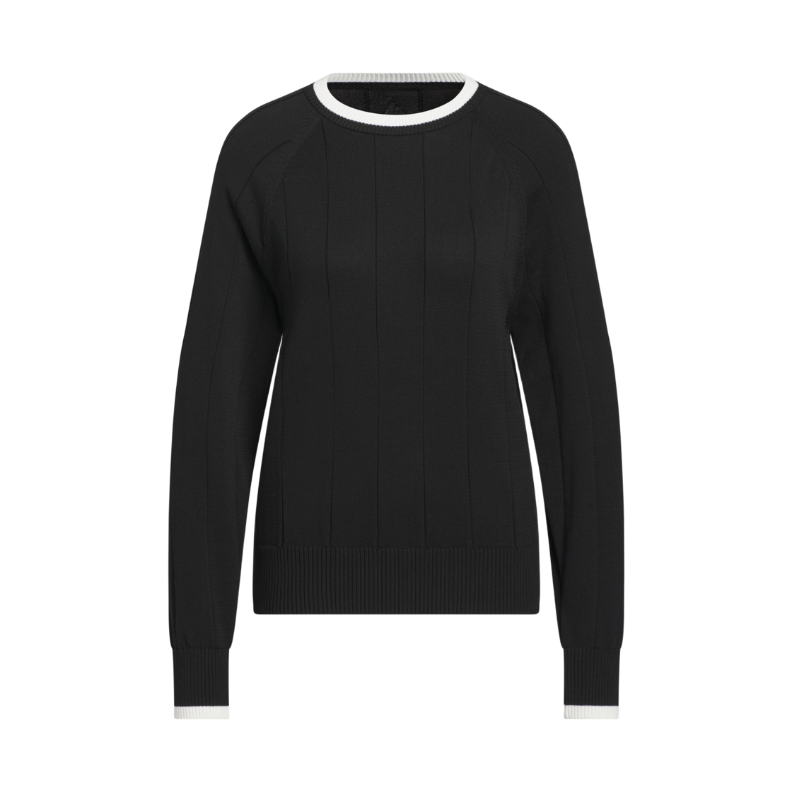 KG4325 (W) Adidas Golf Ultimate 365+ Knit Crew Sweater Black - KR Sizing