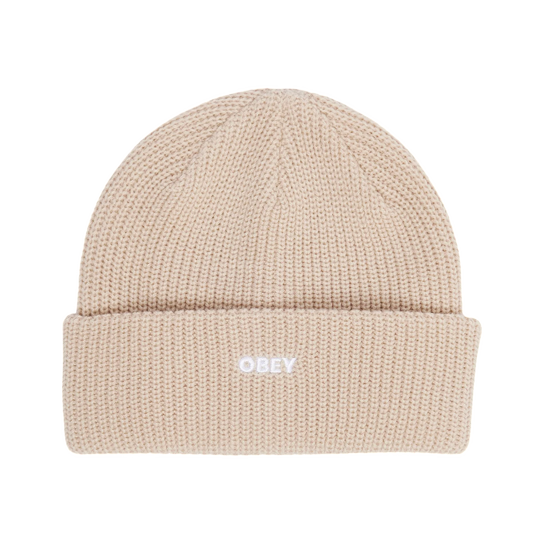 100030163 Obey Future Beanie Silver Grey
