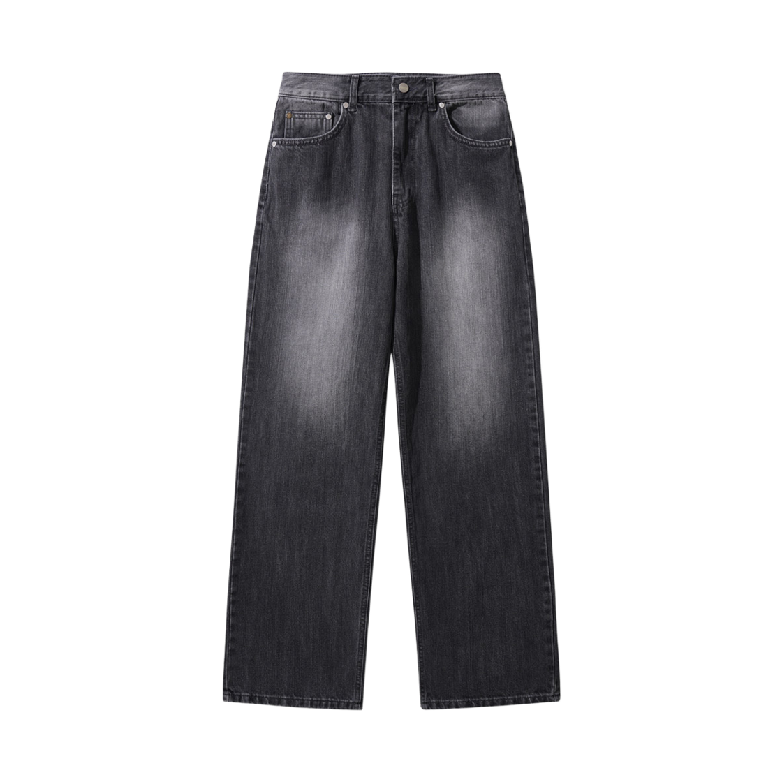 KMLP6686_Gray_291 EZKATON Scratch Denim Pants KMLP6686