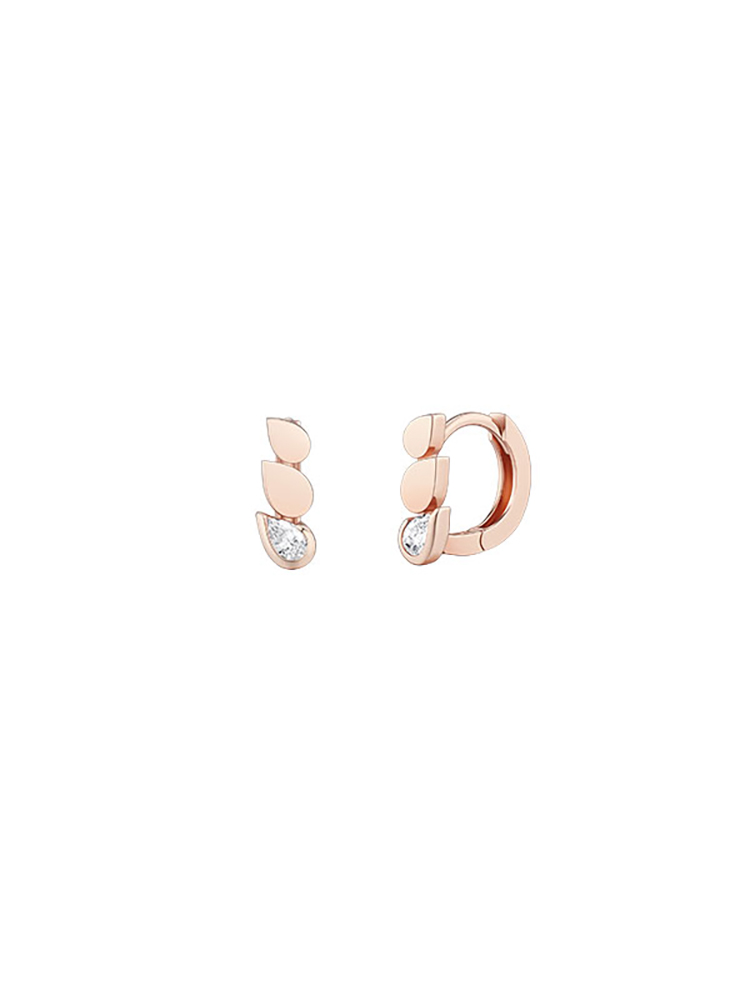 제이에스티나 BREEZE 14K 귀걸이 (JJBREQ6B2262R4000)(Jestina Breeze 14K 귀걸이 (Jjbreq6B2262R4000)) - 3