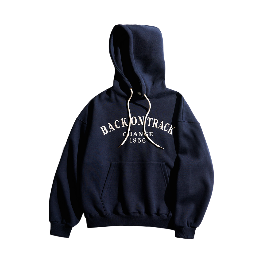 JUHD4595_Navy_291 PERSTEP Back On Track Hoodie Navy JUHD4595