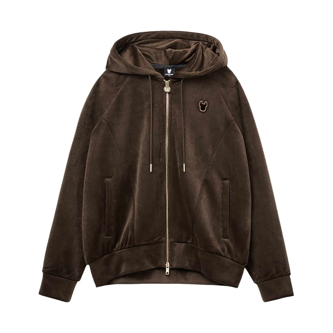 라이프워크 벨로아 라독 코듀로이 후드 집업_LW254ZT846(Lifework Velour Radon Corduroy Hoodie Zip-up_LW254ZT846) - 3