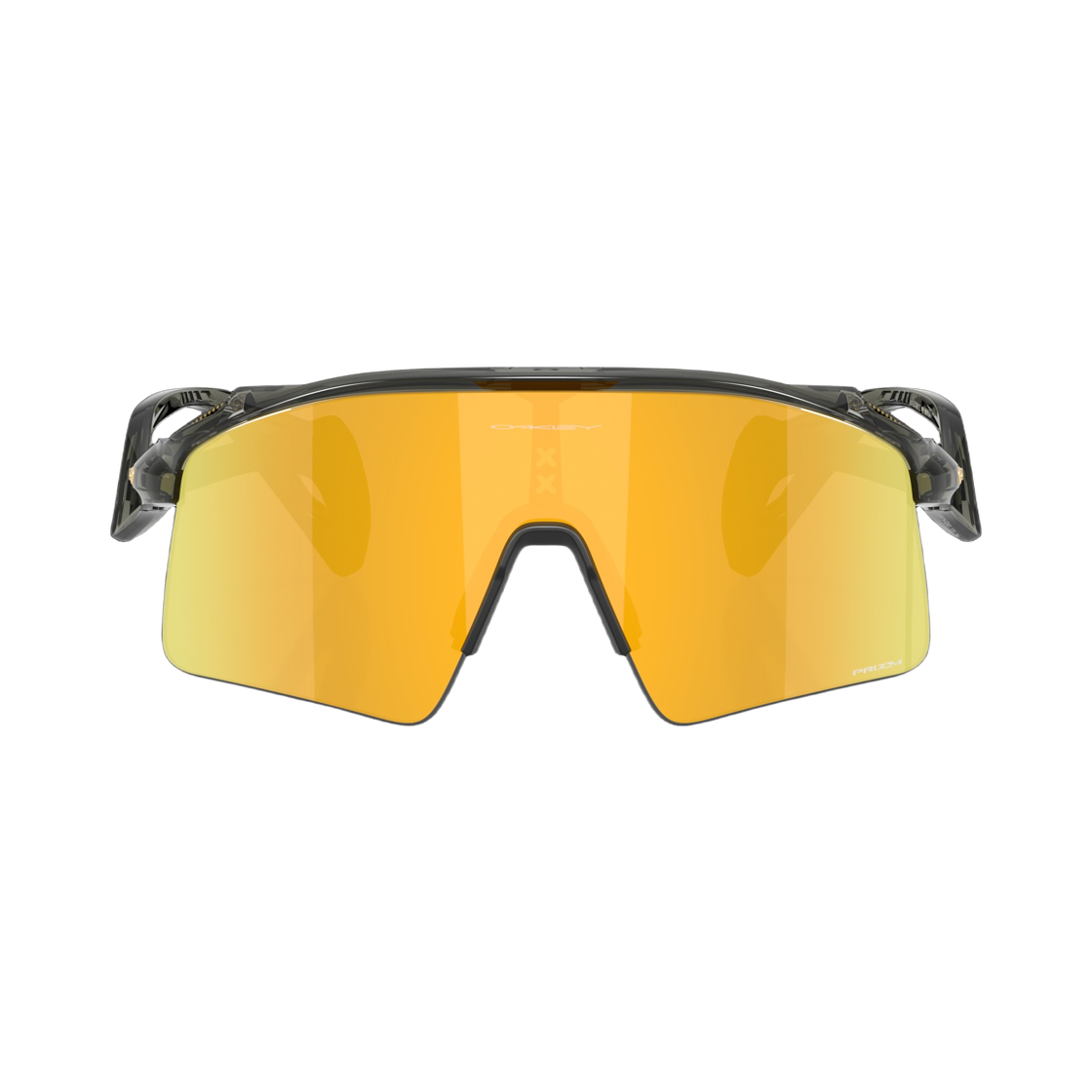 OO9519-0241 Oakley Stunt Wing Grey Smoke Frame Prizm 24k Lenses High Bridge Fit
