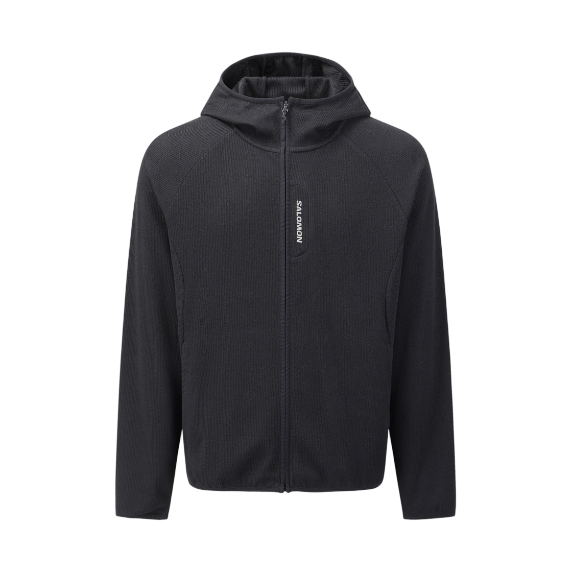 LD0394500 Salomon Ridge Hooded Zip Jacket Black