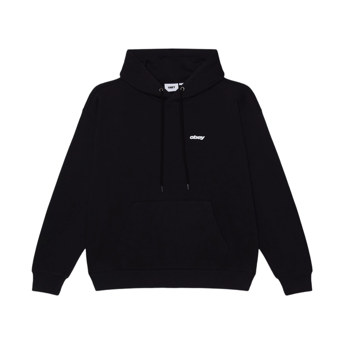 오베이 리그 풀오버 블랙(Obey League Pullover Black) - 2