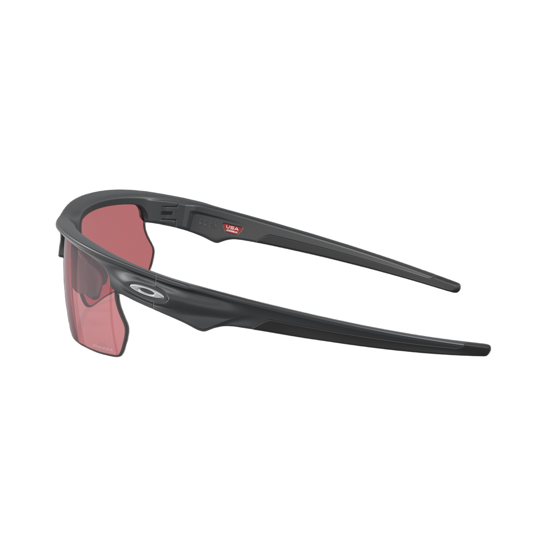 오클리 비스페라 매트 카본 프레임 프리즘 다크 골프 렌즈 하이 브릿지 핏(Oakley Bisphaera Matte Carbon Frame Prizm Dark Golf Lenses High Bridge Fit) - 2