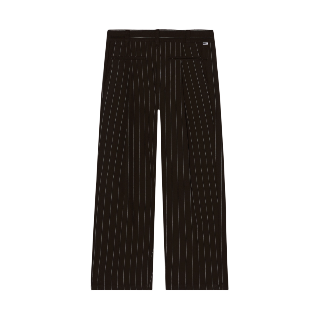오베이 딘 스트라이프 플리츠 팬츠 카본 핀스트라이프(Obey Dean Stripe Pleated Pant Carbon Pinstripe) - 2