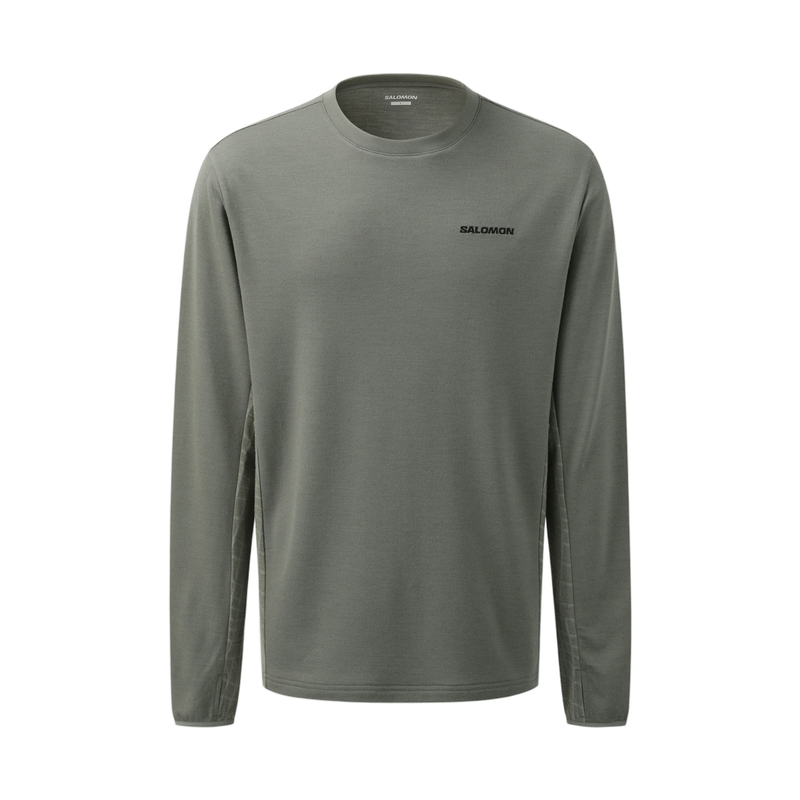 LD0386500 Salomon Phase Wool Long Sleeve Khaki