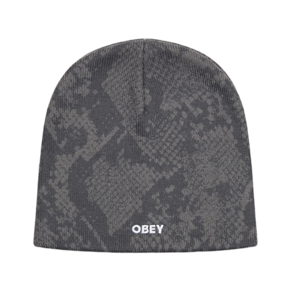 100030246 Obey Silo Beanie Snake Skin Multi