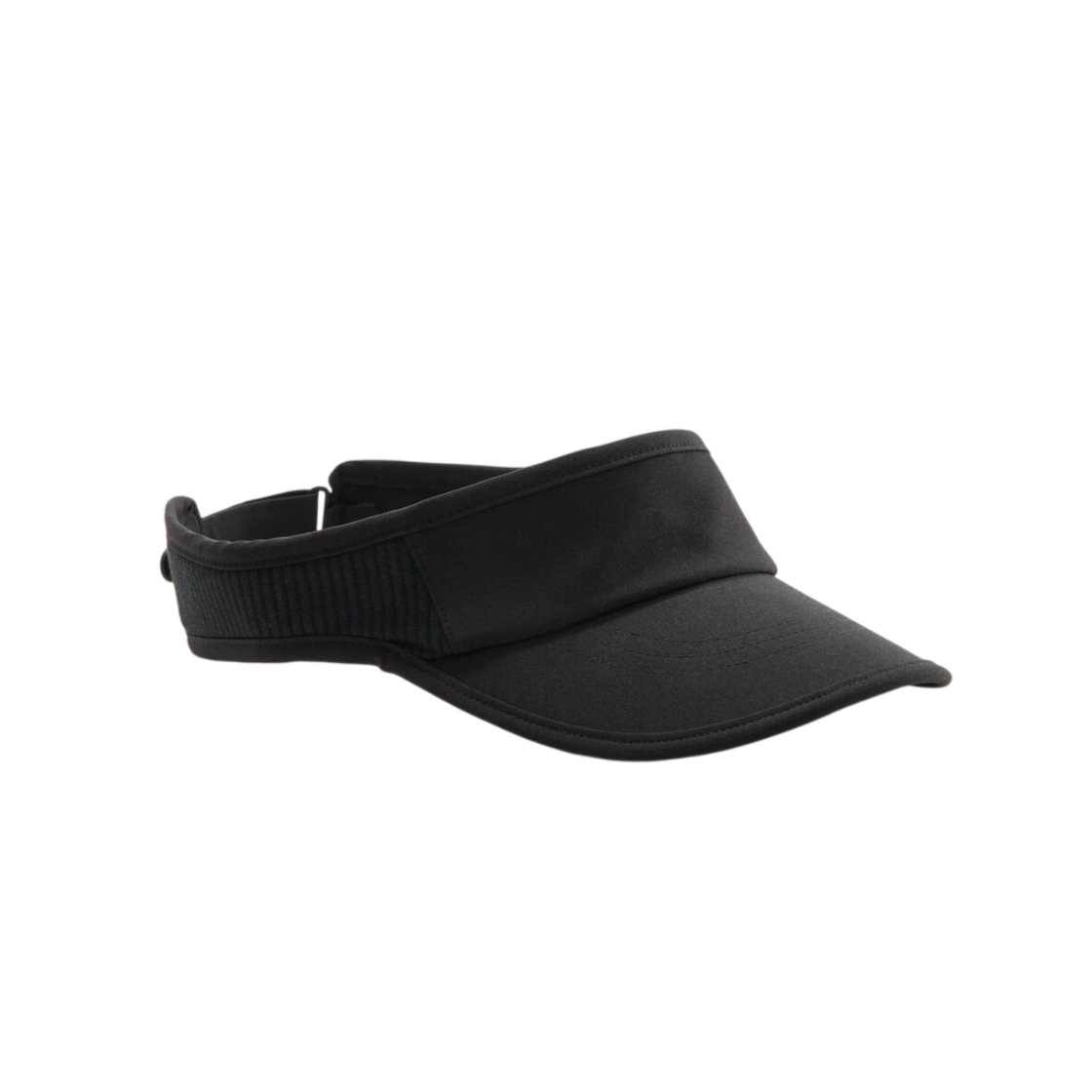 8573538 Decathlon Racket Sports Visor TV 500 Smoke Black