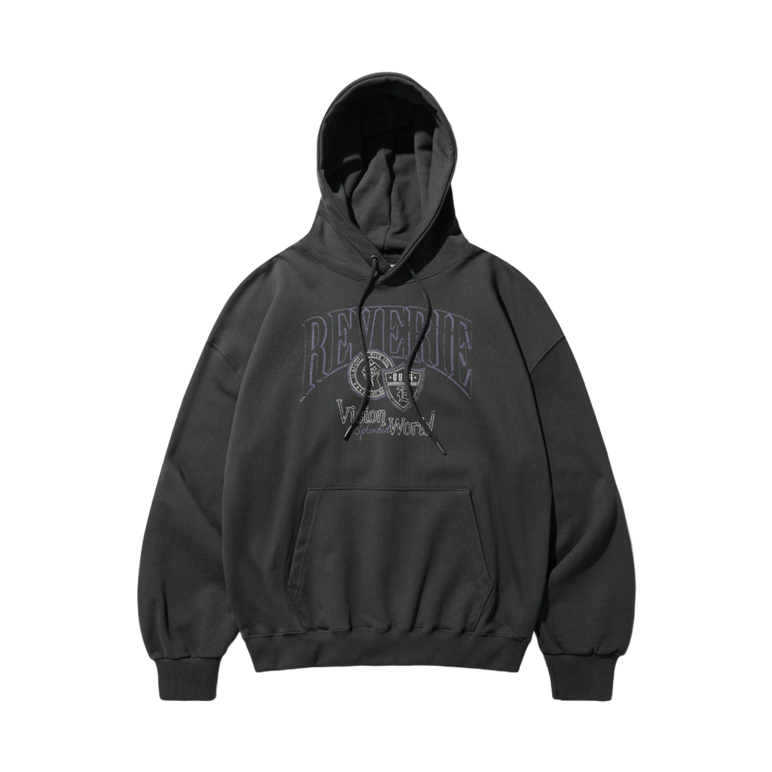 KMHD6740_Deepgray_291 EZKATON Reverie Heavy Cotton Hoodie Deepgray KMHD6740