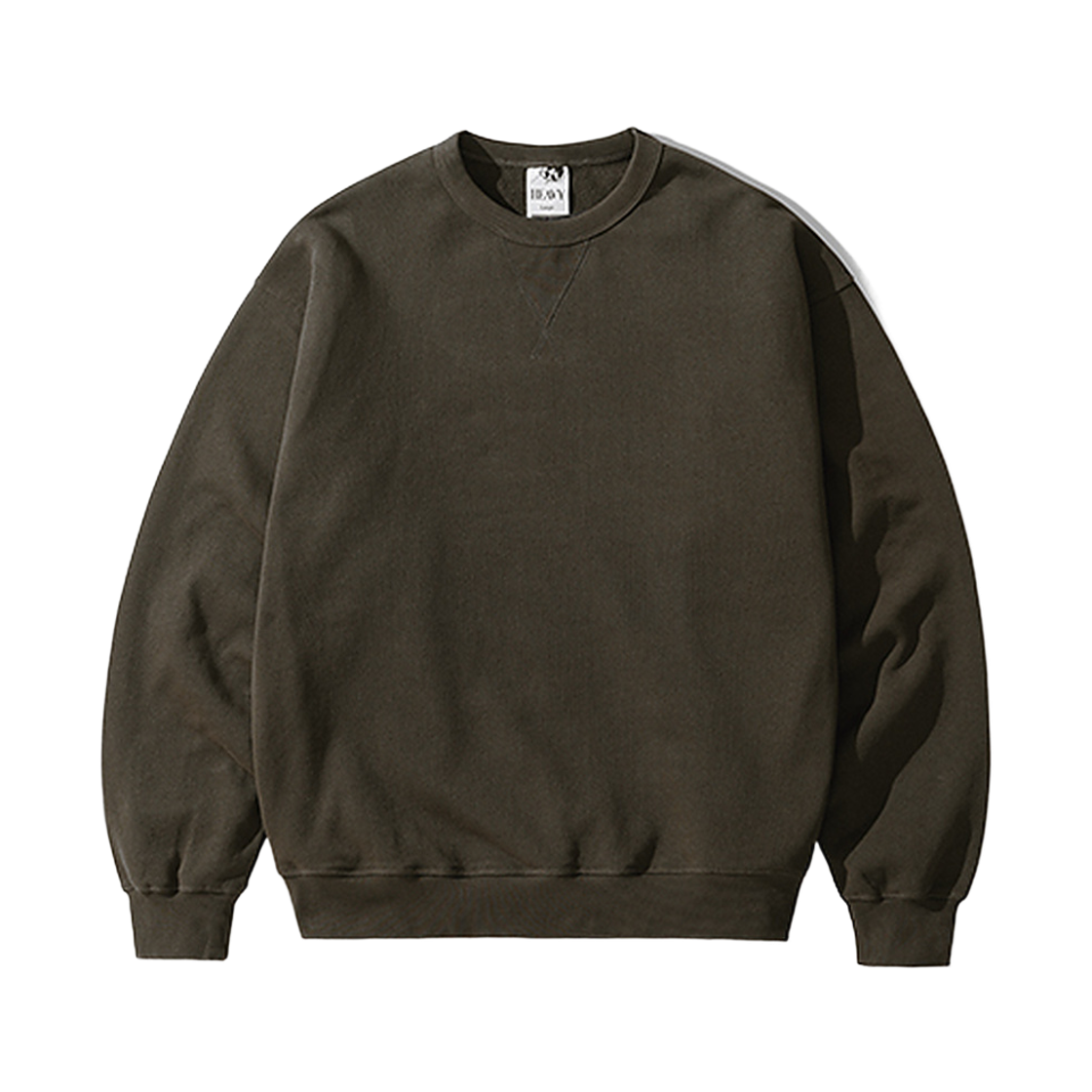 KJMT1580_deepbrown_29 FP142 Mtor Rough Heavy Crewneck Sweatshirts Deepbrown KJMT1580