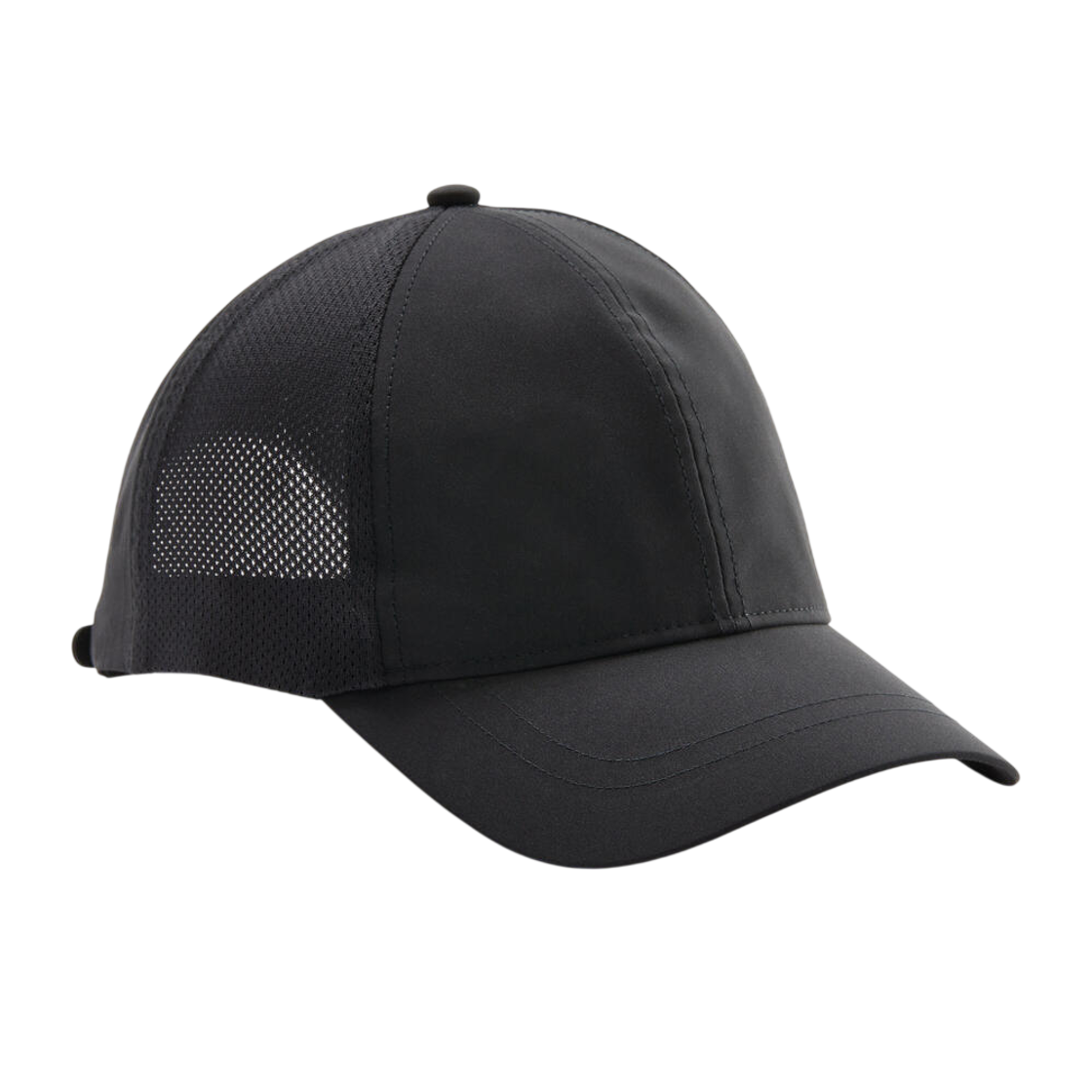 8618832 Decathlon Racket Sports Lightweight Cap TC 100 Smoke Black