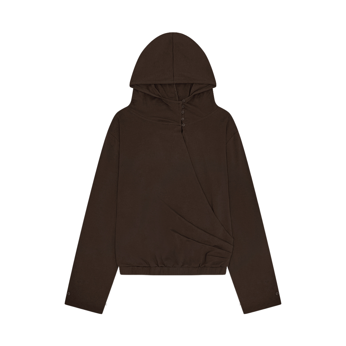 베리시 이즈핏 커버업 후디 코코아(Verish EASE FIT Cover-Up Hoodie Cocoa)