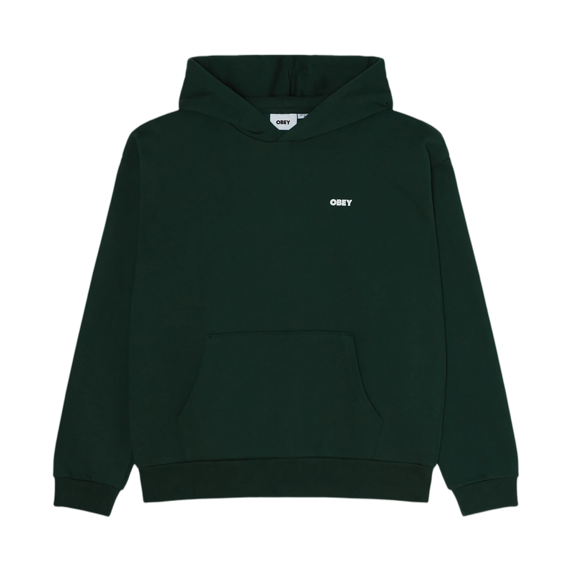 오베이 볼드 아이콘 엑스트라 헤비 풀오버 그린 게이블스(Obey Bold Icon Extra Heavy Pullover Green Gables) - 2