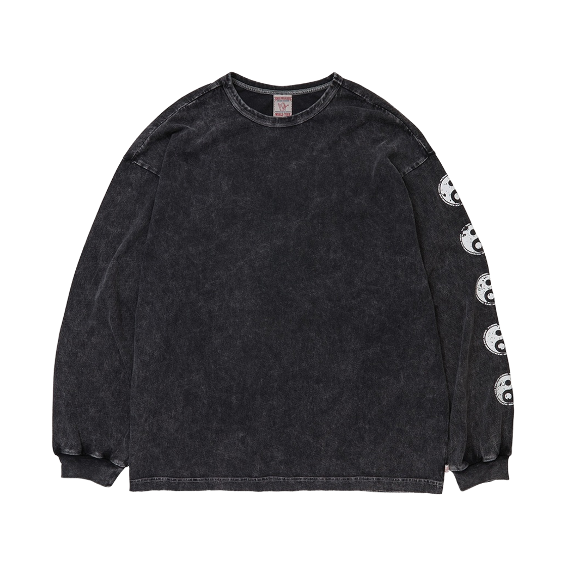 트루릴리젼 팔괘 워시드 롱슬리브 - 블랙(True Religion Bagua Washed Long Sleeve - Black)