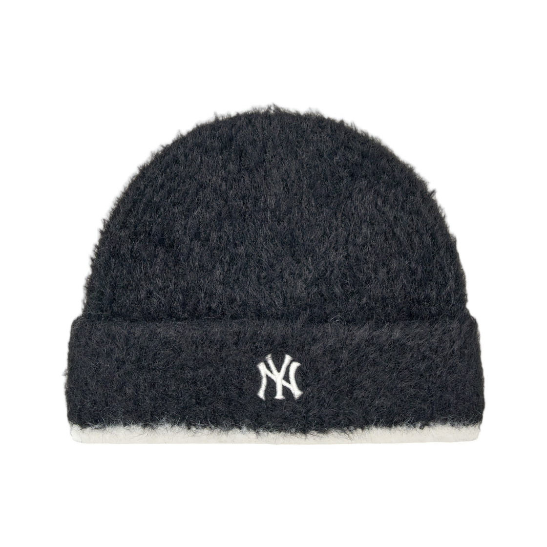 MLB 코튼캔디 비니 뉴욕양키스 블랙(MLB Cotton Candy Beanie New York Yankees Black)