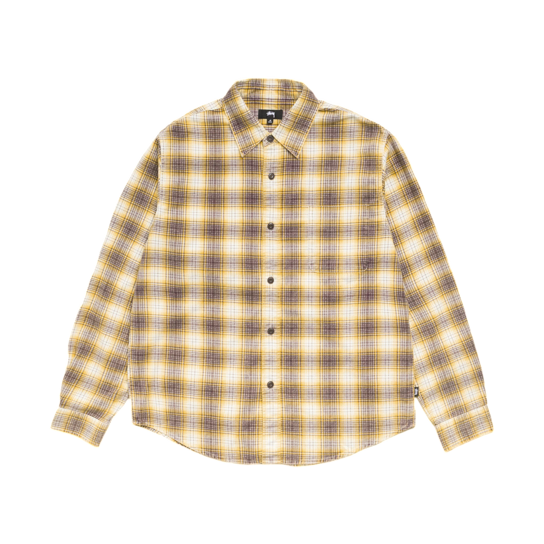 1110402 Stussy Dax Printed Shirt Gold