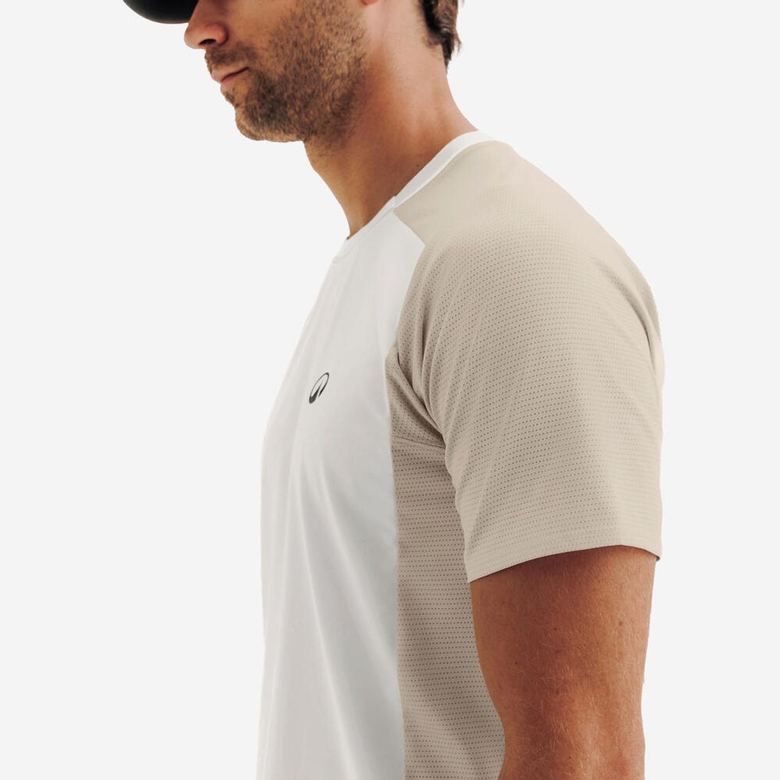 데카트론 남성 테니스 반팔 티 드라이 코튼 화이트(Decathlon Men's Tennis Short Sleeve T-Shirt Dry Cotton White) - 7