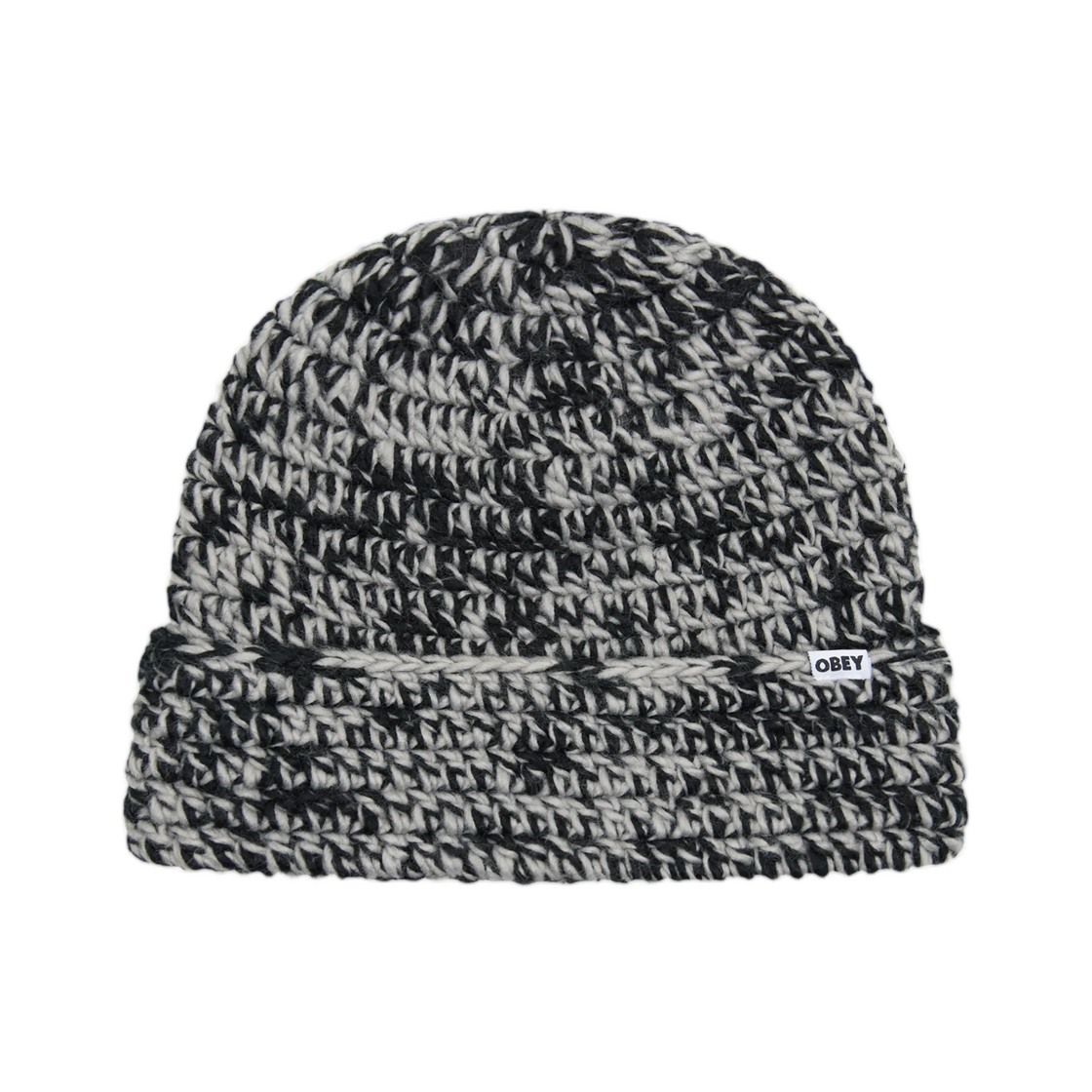 100030250 Obey Desmond Crotche Beanie Black Multi