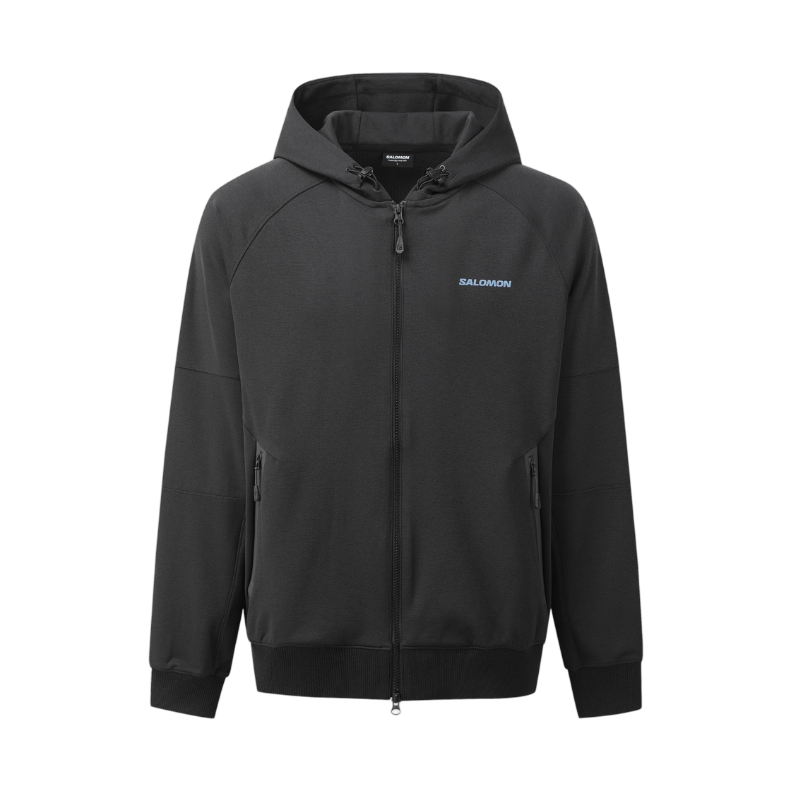 LD0375200 Salomon UNI Noctis Hooded Zip Up Black
