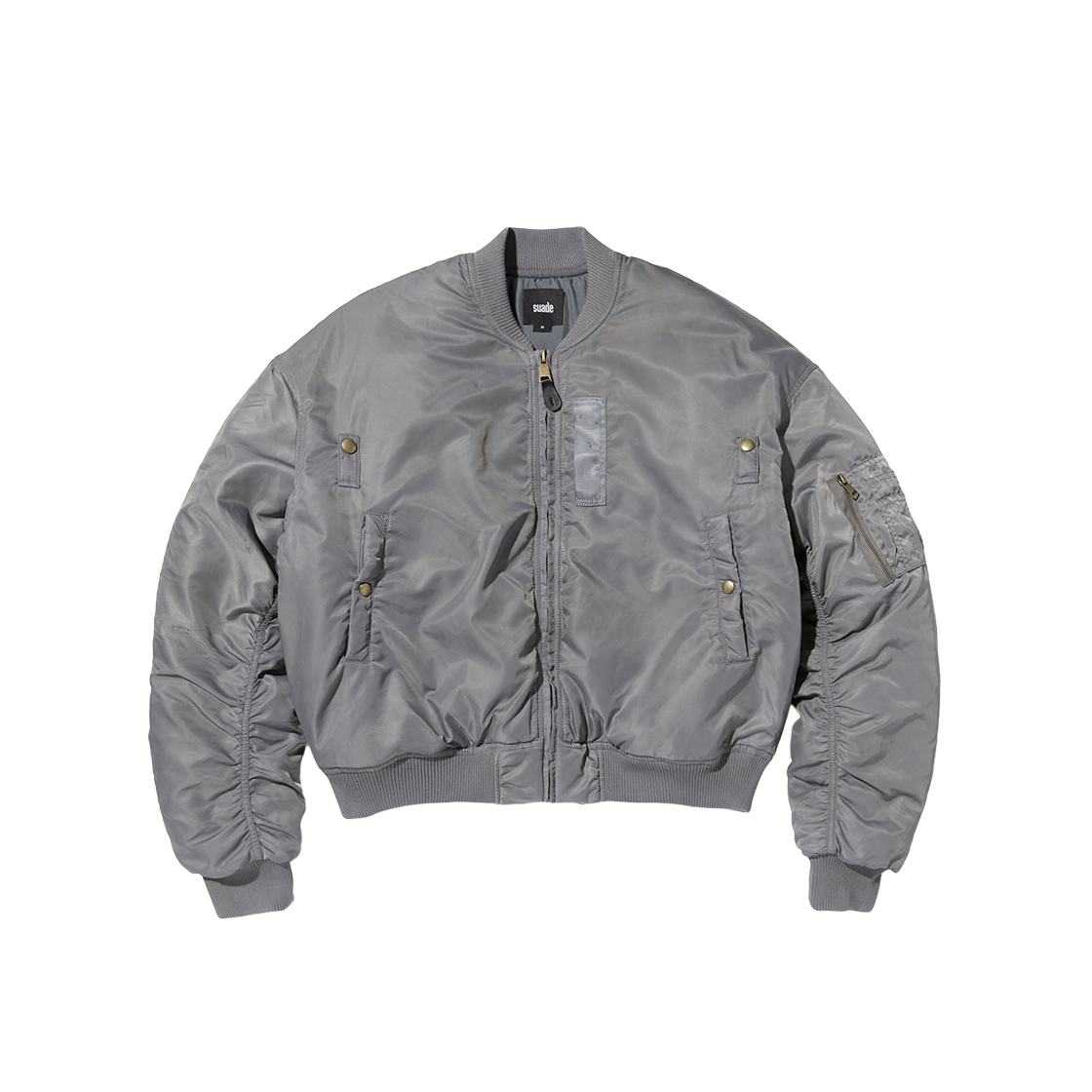 스웨이드 워시드 MA-1 워싱 그레이(Suade Washed MA-1 Washing Gray)
