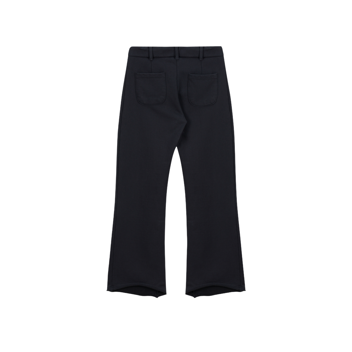 베이컨트 아카이브 여성 워크샵 세미 부츠컷 스웨트 팬츠 블랙(Vacant Archive Women Workshop Semi Bootcut Sweat Pants Black) - 2