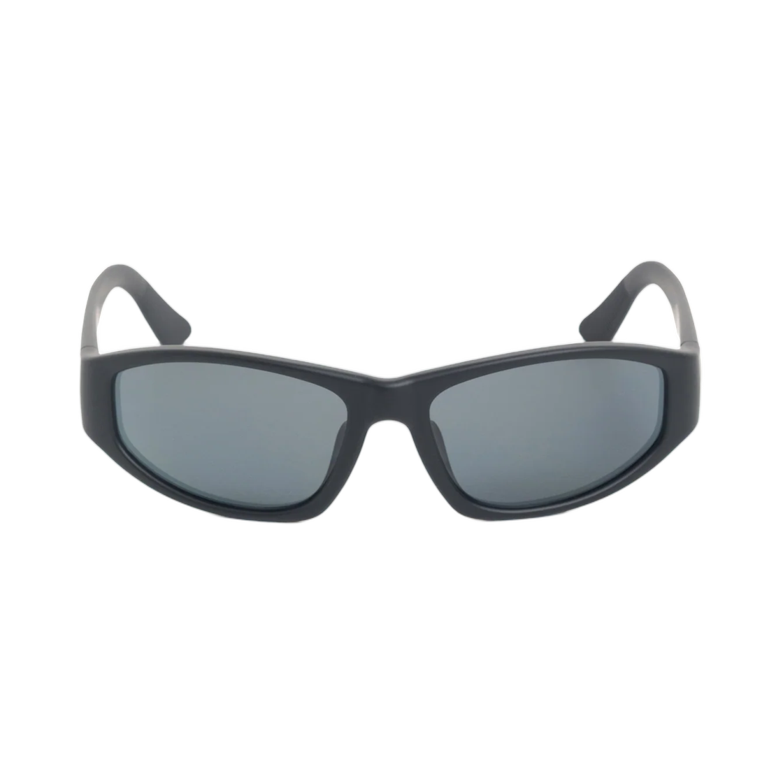 338451 Stussy Leslie Sunglasses Matte Black Black Lens