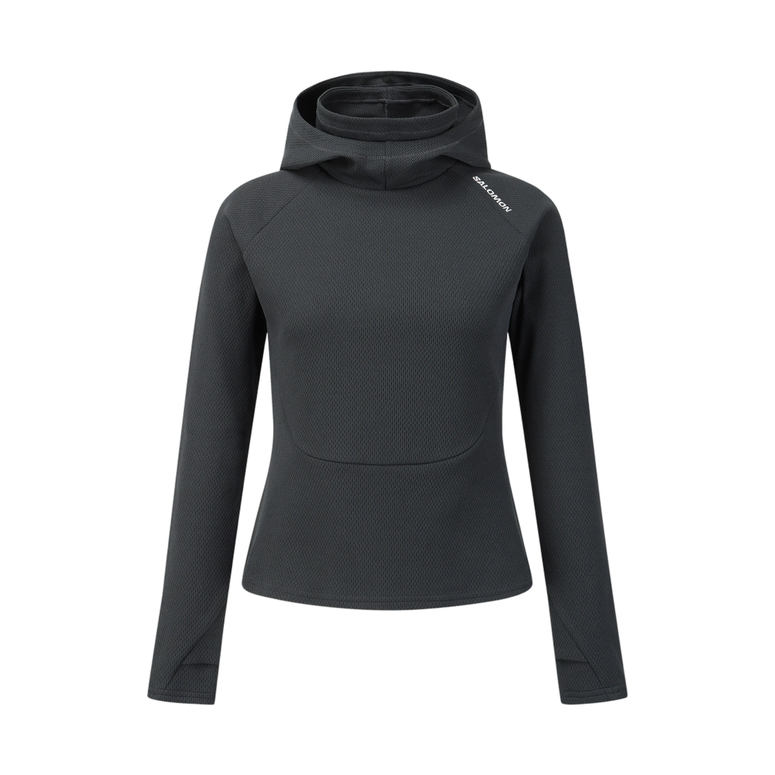 LD0282900 (W) Salomon Vije Dry Hoodie Black