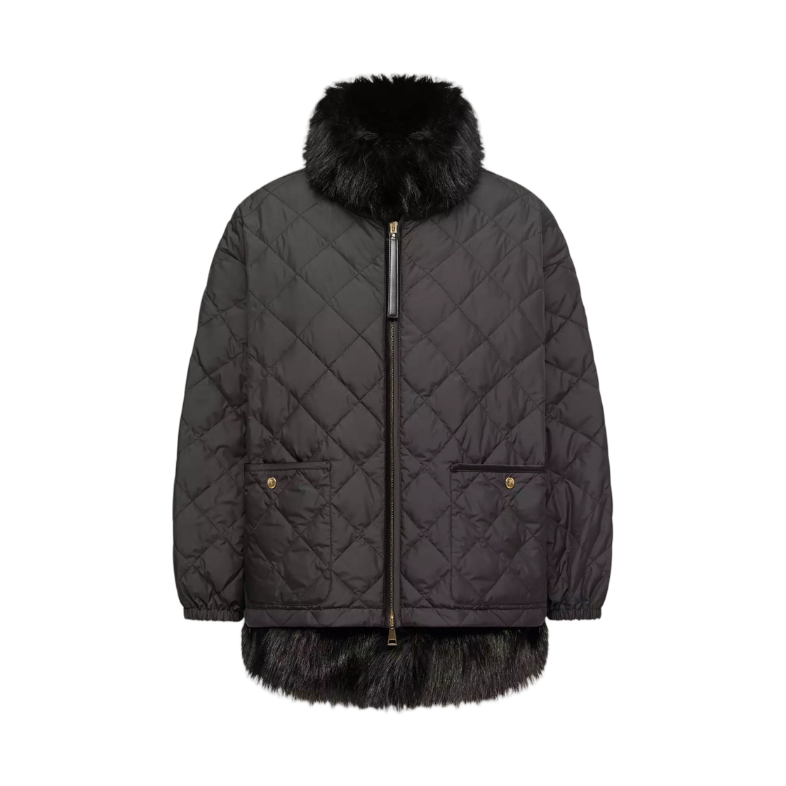 L2-093-1A00169-597YW-999 (W) Moncler Chaleureux 3-in-1 Short Down Jacket Black - 26FW